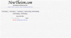 Desktop Screenshot of newtheism.com